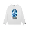 Comercio Exterior Transfronterizo Venta al por Mayor Marca de Moda Pe Tiburón Sudadera de Cuello Redondo Dropshipping Otoño e Invierno Sudadera de Felpa