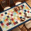 Jogo Americano de Mesa, Estilo Moderno Americano, Impermeável, À Prova de Óleo, Resistente ao Calor, Toalha de Mesa Lavável, Jogo Americano de Mesa de Centro, Jogo Americano de Proteção de Mesa de Alta Qualidade