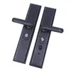 Fechadura mecânica de porta de fábrica aço inoxidável anti-roubo fechadura de porta doméstica Universal maçaneta painel de fechadura de porta de entrada atacado