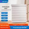 Cortina Zebra Manual Sem Fio com Cobertura Cortina Rolô Camada Dupla Blackout Cortina de Gaze Macia Quebra-Sol Escritório Quarto Exportação Personalização