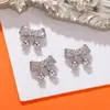 Celebridade da Internet Novo Pingente Borboleta Zircônia Joias para Unhas Diamante Luz Luxo Super Brilhante Amor Decoração de Unhas Broca Atacado