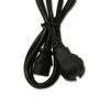 Cable de alimentación con enchufe estándar europeo, cola de pin, cable para computadora, enchufe europeo de CA, cable de alimentación para computadora de escritorio estándar europeo
