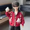 Chaqueta con capucha de otoño para niños 2026 Nueva moda Chaqueta de béisbol para niños Abrigo elegante de primavera y otoño para niños pequeños