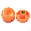 50#m10/m8 laranja Preto PP nylon pa plástico flor de ameixa plástico botão núcleo de cobre dente interno alça alça porca
