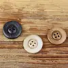 Nuevo Clásico de Resina de Ala Ancha Vintage Nicho Abrigo, Suéter, Cárdigan, Chaqueta, Pantalones Simples Versátiles con Botones