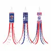 Amazon Cross-Border EUA 250º Aniversário Bandeira Cata-vento Decoração Externa de Jardim Bandeira Pendurada para Direção do Vento Cata-vento do Dia da Independência