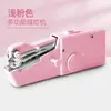 Máquina de Coser para Uso Doméstico, Pequeña, Totalmente Automática, Mini Máquina de Coser Eléctrica de Bolsillo de Mano, Portátil y Fácil para Reparar Ropa