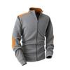 Estação independente desejo Amazon explosões outono e inverno masculino jacquard costura bordado casual zíper manga longa lapela aberto