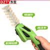 Minicortasetos eléctrico de mano, recargable por batería de litio, cabezal de corte reemplazable, tijeras de césped, tijeras para cercas