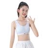Fabricante Personalizado Sem Costura Período de Desenvolvimento Confortável Sutiã de Menina Simples Feminino Estudante do Ensino Fundamental Roupa Íntima Esportiva para Meninas Camiseta