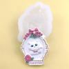 Tulipán rosa muñeca de yeso aromaterapia colgante blanco crudo hecho a mano arte de pintura ins puesto romántico al por mayor