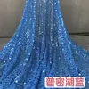 Tecido de Lantejoulas Brilhantes Dourado Prata para Casamento, Escama de Peixe Iridescente, Fundo de Palco, Teto, Toalha de Mesa, Cenário, Tecido de Gaze