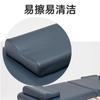 Almohada Zen Suave a Juego Almohada de Esponja de Piel Sintética Fácil de Limpiar Fácil de Desinfectar Impermeable Almohada de Masaje con Forma de S Almohada Cervical para Pilates