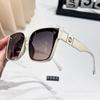 Nova moda óculos de sol HD polarizado moda high-end óculos de sol de duas cores pernas high-end sentido Internet celebridade venda quente