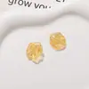 Color Degradado Hielo Translúcido Arrugado Hoja Acrílico Adorno Pegatina DIY Arete Accesorios para Aretes Accesorios para el Cabello Accesorios para Ropa