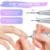 Fornecimento Direto Transfronteiriço de Pontas de Lixa de Liga para Nail Art para Remoção Rápida de Unhas, Pré-Tratamento para Remoção de Pele Morta, Pontas de Lixa para Remoção de Unhas em Dupla Direção Atacado