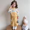 Traje de Lunares de Colores para Niña, Estilo Primavera y Otoño, Moda Coreana, Conjunto de Dos Piezas para Niña Pequeña, Atuendo de Primavera para Niños Pequeños