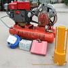 Martelo pneumático para controle de enchentes martelo a diesel portátil máquina de cravação de estacas a gasolina para exterior imagem parâmetros