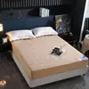 Sábana Ajustable Acolchada Impermeable Una Pieza Espesada Cubrecolchón para Pañal Colchón Simmons Cubrecolchón Más Cubrecama de Algodón Cubrepolvo