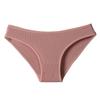 Ropa interior de talla grande con explosiones transfronterizas, ropa interior sexy de cintura baja para mujer, bragas de hilo de algodón, ropa interior para niña al por mayor