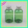 Tapa Metálica Gruesa Verde Cebo Embotellado 50ml Plástico Tónico Botella de Aluminio Botella de Champú Gel de Ducha