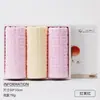 Caja de Regalo Jielia 3 Toallas Algodón de Fibra Larga de Xinjiang Bienestar Laboral Regalo Suave Absorbente Compra Grupal Regalo de Acompañamiento
