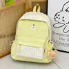 Mochila bordada linda estilo japonés transfronteriza, nuevo modelo otoño 2026, mochila de viaje ligera y de gran capacidad para estudiantes