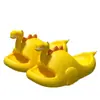 Pantuflas Infantiles de Dinosaurio para Niñas, Nuevo Estilo de Verano, Suela Gruesa, Lindas y Divertidas, con una Sensación Suave al Caminar, Adecuadas para Uso en Interiores y Exteriores