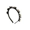 Horquilla coreana de diamantes, perlas y flores, dulce y linda, clip para flequillo lateral, diseño de nicho, clip de tiburón, accesorios para el cabello para mujer