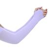 Mangas de Hielo de Seda de Verano Japonesas de Manga Corta para Mujer, Guantes de Protección Solar, Protectores de Brazo de Hielo de Seda