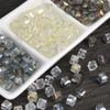 Cubo de Vidrio de 8 mm Cubo de Azúcar Cuentas de Cristal Cuentas Sueltas para Manualidades Pulseras Colgantes Pulsera Hecha a Mano Collar Materiales Accesorios