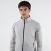 Chaqueta de Ropa con Protección Solar para Hombre, Estilo Veraniego de Moda, Ropa de Pesca de Seda Helada con Protección Solar, Estilo Transpirable, Cuello Alto, Protección UV