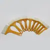 Ventas de fábrica cepillo pequeño de plástico No. Brocha para barbacoa de 4 platos, brocha para panqueques, mango delgado, brocha de plástico, brocha para barbacoa