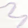2,5cm Fio de Seda de Peixe de Fileira Dupla Fio de Vidro Elástico Colorido Banda Elástica Handmade DIY Roupas Acessórios de Renda Teia Ondulada