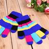 Outono e Inverno Moda Estilo Coreano Novo Luvas Mágicas Tricotadas Atacado Fofas Seis Cores Camada Única Adulto Quente Luvas de Dedo Inteiro