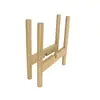 Soporte de Flores de Madera para Producción de Fábrica Soporte para Macetas de Balcón Doméstico Ensamblable Ajustable Soporte de Madera para Macetas