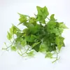 Parede de planta artificial parede de planta verde acessórios de parede decoração de parede 9 Galhos Cabo grande folha de cola de feixe folha de rabanete verde folha de bordo