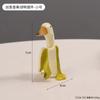 Lindo adorno de Pato Plátano para Dormitorio, Oficina, Escritorio, Adorable Decoración, Regalo Creativo para Amigos, Pato Anti-Ansiedad