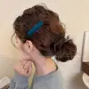 Presilhas de cabelo de alta qualidade estilo coreano em cores dopamina para mulheres, presilhas de bico de pato doces para franja, acessórios de cabelo