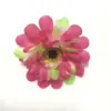 Flor de simulación de tela de seda corona de crisantemo pequeño margarita africana girasol materiales para corona DIY accesorios de decoración de arte floral venta al por mayor