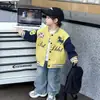Chaqueta de Primavera para Niños 2026 Nuevo Top para Bebé Chaqueta de Béisbol Casual de Primavera y Otoño Abrigo
