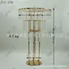 Soporte Metálico para Flores de Boda, Mesa de Registro para Escenario de Boda, Portaflores, Decoración de Guía de Camino de Cristal Acrílico, Portaflores de Piso