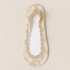 Calcetines de encaje para mujer, de primavera y verano, finos, de algodón puro, con suela náutica, antideslizantes, de tacón bajo y anticaídas, de una sola capa, invisibles.