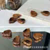 Madera Fulminada Forma de Calabaza Plana Accesorio para Pulseras Hechas a Mano DIY, Joyería de Moda y Accesorios T4246