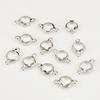 Accesorios para pendientes DIY hechos a mano, redondos, dobles colgantes, cristal de vidrio cortado, fabricación de pendientes, pulseras, collares, colgantes