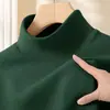 180g Cuello alto medio Polar alemán manga larga cálida capa base otoño e invierno manga larga ropa interior cálida autocalentable manga larga
