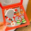 Pulseras Navideñas Más Vendidas, Pulseras Hechas a Mano, Pulseras Coloridas, Regalos de Navidad, Joyería Versátil al por Mayor, Joyería para Niños