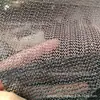 Malla de espuma transparente a cuadros Malla de espuma con patrón de ondas antiestática PVC espumado tejido de urdimbre y trama red antideslizante