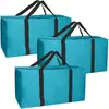 Bolsa de Mudanza de Tela Oxford Personalizada de Fábrica Bolsa de Almacenamiento para Edredones Bolsa de Mudanza Plegable Portátil Bolsa de Viaje Bolsa de Viaje