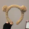 Diadema para Lavado de Cara de Otoño e Invierno para Mujer, Lindo Accesorio para el Cabello, Diadema Original para Mascarilla Facial, Diadema de Felpa Antideslizante, Accesorio para el Cabello